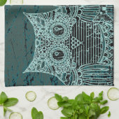 Serviette de cuisine Owl 16" x 24" (Plié)