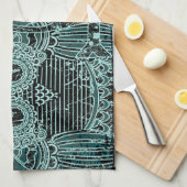 Serviette de cuisine Owl 16" x 24" (Quart Plié)