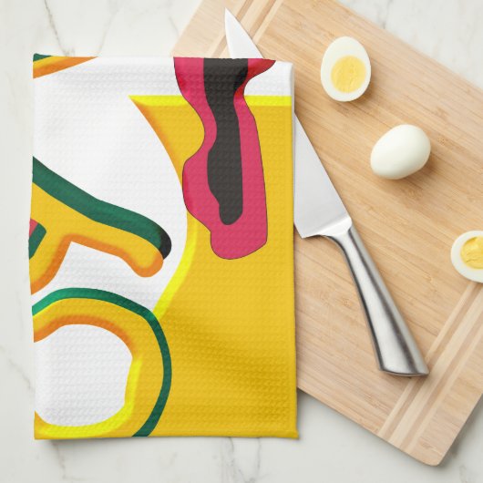 Serviette de cuisine Oy Vey (Quart Plié)