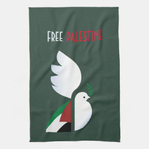 Serviette de cuisine Palestine libre - Solidarité