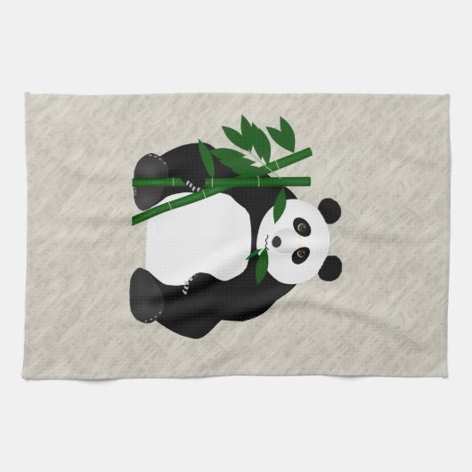 Serviette de cuisine Panda (Horizontal)