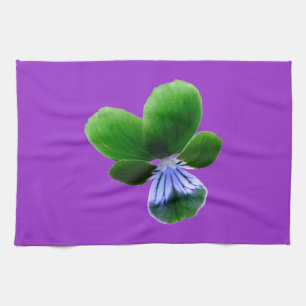 Serviette de cuisine Pansy Verte