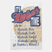 Serviette de cuisine "Pâques C'EST LE TEMPS DE Mat (Vertical)