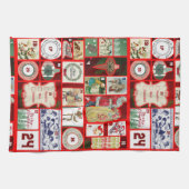 serviette de cuisine passée de noël (Horizontal)