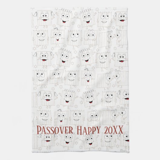 Serviette de cuisine "Passover Matzah" (Vertical)