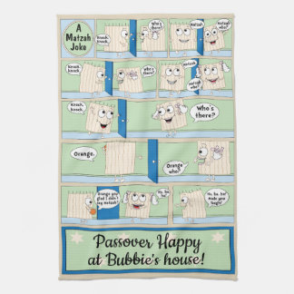 Serviette de cuisine "Passover Matzah Joke "
