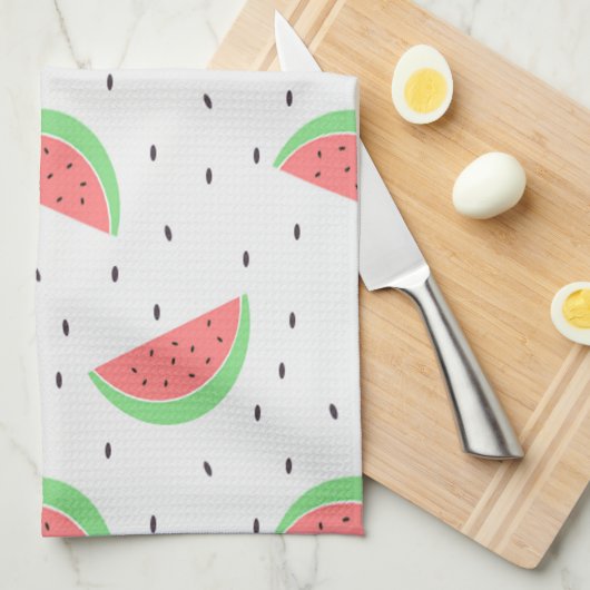 Serviette de cuisine/pastèques (Quart Plié)