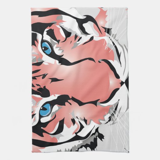 SERVIETTE DE CUISINE PEACH TIGER (Vertical)