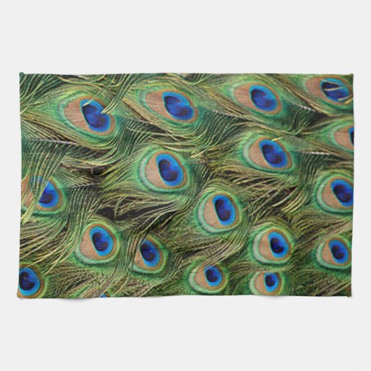 Serviette de cuisine Peacock (Horizontal)
