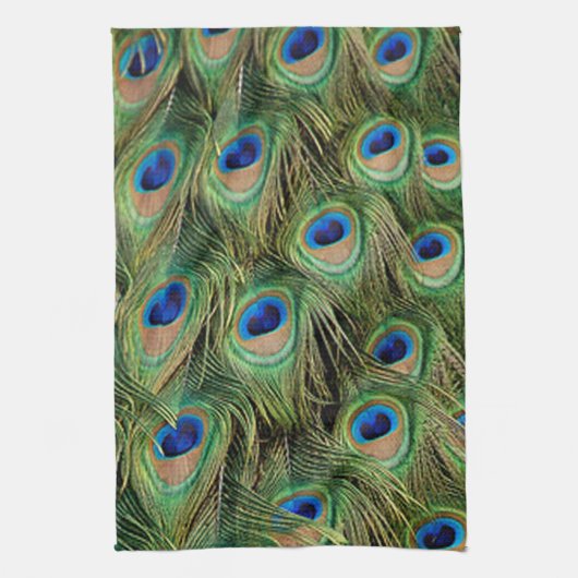 Serviette de cuisine Peacock (Vertical)