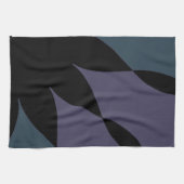 Serviette de cuisine - "pendules" sous la pluie (Horizontal)