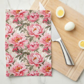 Serviette de cuisine Peony (Quart Plié)