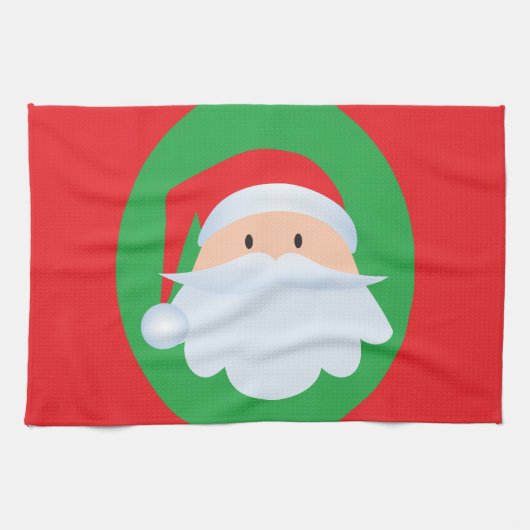 Serviette de cuisine père Noël (Horizontal)