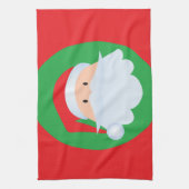 Serviette de cuisine père Noël (Vertical)