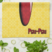 Serviette de cuisine Peri-Peri Chili Pepper (Plié)