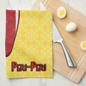 Serviette de cuisine Peri-Peri Chili Pepper (Quart Plié)