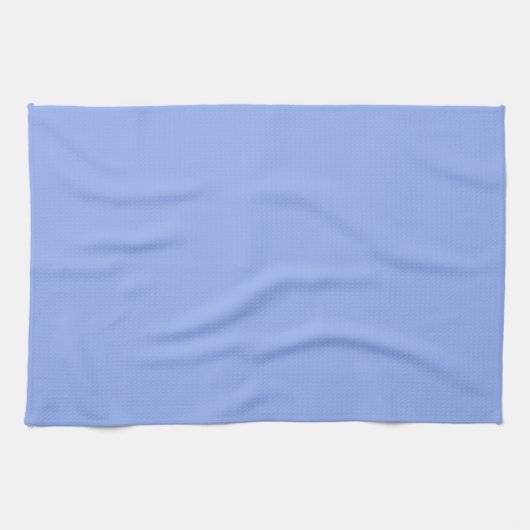 Serviette de cuisine - Périwinkle bleu (Horizontal)