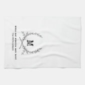 Serviette de cuisine personnalisée (Horizontal)
