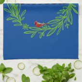 Serviette de cuisine personnalisée (Plié)