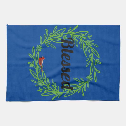 Serviette de cuisine personnalisée (Horizontal)
