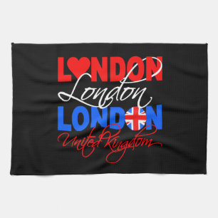 Serviette de cuisine personnalisée à Londres