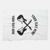 Serviette de cuisine personnalisée avec design gui (Horizontal)