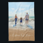 Serviette de cuisine personnalisée avec texte<br><div class="desc">Serviettes de cuisine personnalisées - Unique votre propre design - Famille personnalisée / Amis ou Cadeau personnel - Ajouter votre texte et votre photo - Redimensionnez et déplacez des éléments avec l'outil de personnalisation! Choisissez les polices / taille / couleur ! Bonne chance - Soyez heureux :)</div>