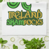 Serviette de cuisine personnalisée en Irlande (Plié)