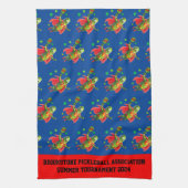 Serviette de cuisine personnalisée Super Pickleman (Vertical)