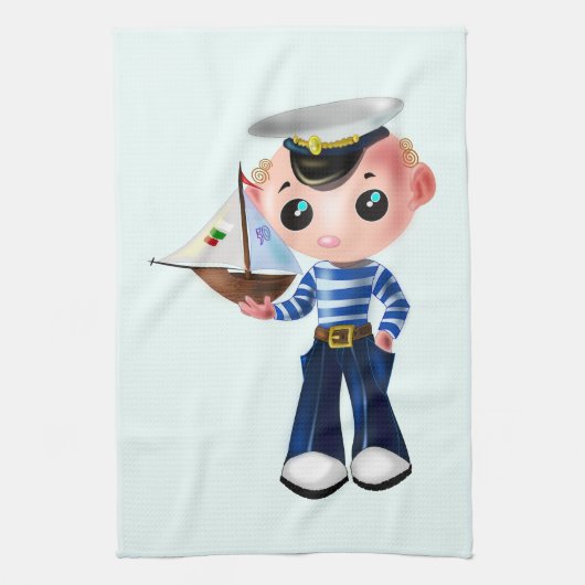 Serviette De Cuisine Petit marin (Vertical)