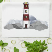 Serviette de cuisine phare (Plié)