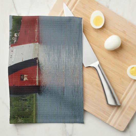 Serviette de cuisine Philip R. Clarke (Quart Plié)