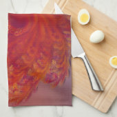 Serviette de cuisine Phoenix Lament (Quart Plié)