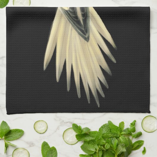 Serviette de cuisine pie de perroquet de Cockatiel (Plié)