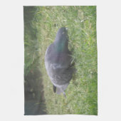 Serviette de cuisine Pigeon couchage (Vertical)