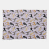 Serviette de cuisine Pitbull Paws and Bones (Horizontal)