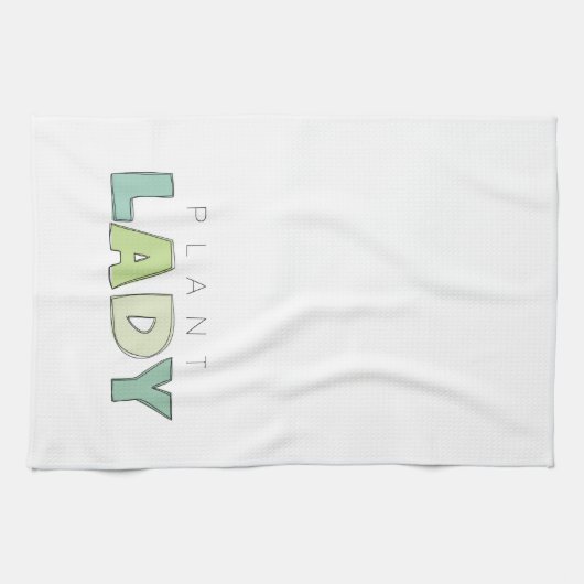 Serviette de cuisine plante Lady (Horizontal)