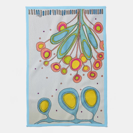 SERVIETTE DE CUISINE "PODS SOLEIL" (Vertical)