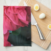 Serviette de cuisine Poinsettia (Quart Plié)