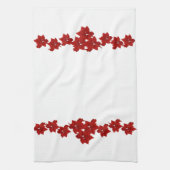 Serviette de cuisine Poinsettia Garland (Vertical)