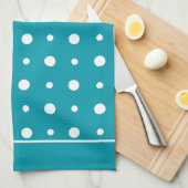 Serviette de cuisine, Pois de serviettes de thé, B (Quart Plié)
