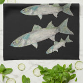 Serviette de cuisine poisson (Plié)