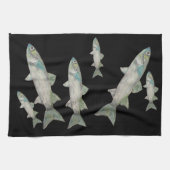 Serviette de cuisine poisson (Horizontal)