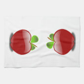 Serviette de cuisine Pomme Rouge (Horizontal)