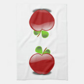 Serviette de cuisine Pomme Rouge (Vertical)
