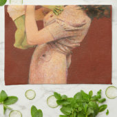 Serviette de cuisine pour bébé Alien vintage (Plié)