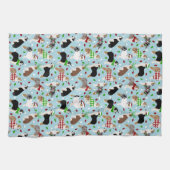 Serviette de cuisine pour berger australien de Noë (Horizontal)