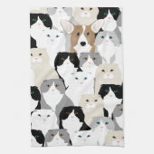 Serviette de cuisine pour chats et chiens (Vertical)