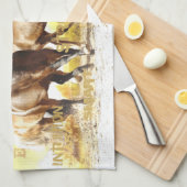 Serviette de cuisine pour chevaux Majestic (Quart Plié)