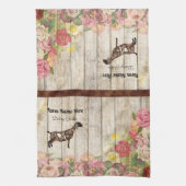 Serviette de cuisine pour chèvre laitière nubienne (Vertical)